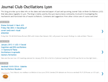 Tablet Screenshot of journal-club-oscillations.blogspot.com