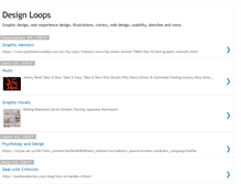 Tablet Screenshot of designloops.blogspot.com
