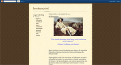 Desktop Screenshot of lesekurs2007.blogspot.com