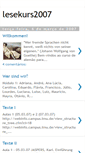 Mobile Screenshot of lesekurs2007.blogspot.com