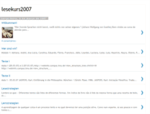 Tablet Screenshot of lesekurs2007.blogspot.com