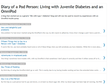 Tablet Screenshot of diabeteblog.blogspot.com