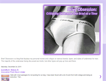 Tablet Screenshot of briefobsession.blogspot.com