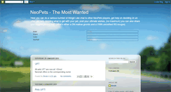 Desktop Screenshot of neopetsmostwanted.blogspot.com