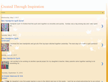 Tablet Screenshot of createdthroughinspiration.blogspot.com