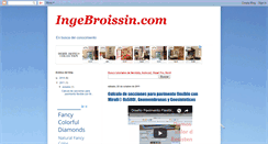 Desktop Screenshot of ingebroissin.blogspot.com