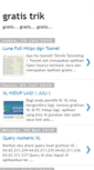 Mobile Screenshot of gratis-trik.blogspot.com