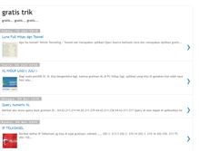 Tablet Screenshot of gratis-trik.blogspot.com