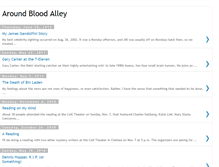 Tablet Screenshot of bloodalleynovel.blogspot.com