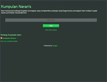 Tablet Screenshot of kumpulannaran.blogspot.com