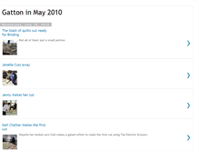 Tablet Screenshot of gattoninmay2010.blogspot.com