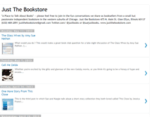 Tablet Screenshot of justthebookstore.blogspot.com