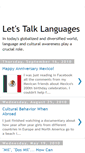 Mobile Screenshot of letstalklang.blogspot.com