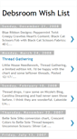 Mobile Screenshot of debsroomathomewishlist.blogspot.com