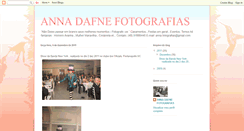 Desktop Screenshot of annadafnefotografias.blogspot.com