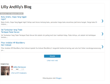 Tablet Screenshot of lillyandilly.blogspot.com