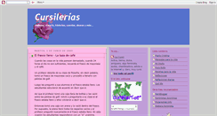 Desktop Screenshot of cursileras.blogspot.com