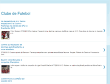 Tablet Screenshot of clubedefutebol.blogspot.com
