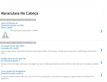 Tablet Screenshot of maracutaianacabeca.blogspot.com