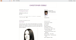 Desktop Screenshot of christopherdibble.blogspot.com