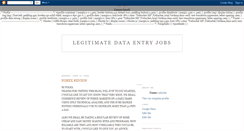 Desktop Screenshot of legitdataentryjobs.blogspot.com