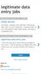 Mobile Screenshot of legitdataentryjobs.blogspot.com