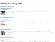 Tablet Screenshot of healthyandstrongteeth.blogspot.com