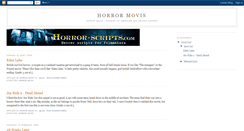 Desktop Screenshot of horror-movis.blogspot.com