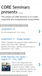 Mobile Screenshot of coreseminars.blogspot.com