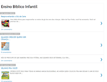 Tablet Screenshot of ensinobiblicoinfantilnani.blogspot.com
