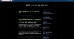 Desktop Screenshot of pbsandwich.blogspot.com