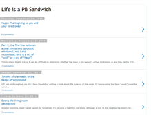Tablet Screenshot of pbsandwich.blogspot.com