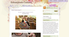 Desktop Screenshot of entretejiendocaminos.blogspot.com