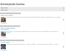 Tablet Screenshot of entretejiendocaminos.blogspot.com