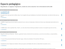 Tablet Screenshot of espaciopedagoggico.blogspot.com