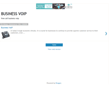 Tablet Screenshot of biz-voip.blogspot.com