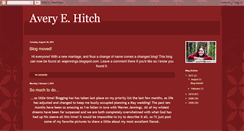 Desktop Screenshot of aehitch.blogspot.com