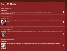 Tablet Screenshot of aehitch.blogspot.com