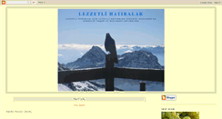 Desktop Screenshot of lezzetlihatiralar.blogspot.com