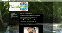 Desktop Screenshot of novanatureza.blogspot.com