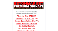 Desktop Screenshot of betonmarketsignals.blogspot.com