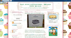 Desktop Screenshot of notjustleftovers.blogspot.com