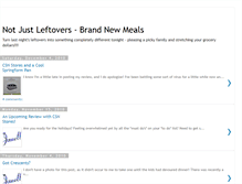 Tablet Screenshot of notjustleftovers.blogspot.com