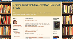 Desktop Screenshot of jessicagoldfinchforhouseoflords.blogspot.com