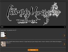 Tablet Screenshot of fabriciomoraiss.blogspot.com