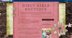 Desktop Screenshot of girlygirlsboutiqueonline.blogspot.com