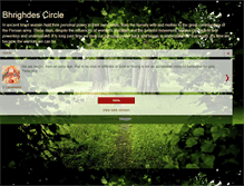 Tablet Screenshot of brigidscircle.blogspot.com