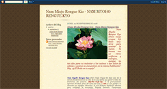 Desktop Screenshot of nammiojorenguekio-nammyohorenguekyo.blogspot.com