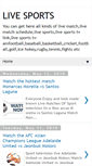 Mobile Screenshot of livesportsmatch24.blogspot.com