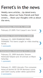 Mobile Screenshot of ferrets-in-the-news.blogspot.com